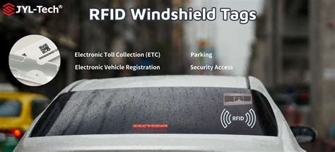 rfid tag in car windshield|uhf windshield tag.